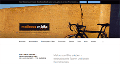 Desktop Screenshot of mallorcaonbike.com